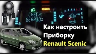 Autocom Delphi ИНСТРУКЦИЯ - Как изменить тип приборной панели на Renault Scenic II