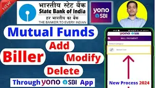 Mutual Fund Biller Add Using Yono SBI App | How to Add Mutual Fund Biller in Yono SBI