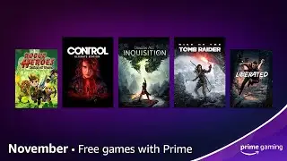 November 2021 Free Games with Prime - Prime Gaming