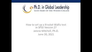 Kruskal Wallis Test