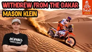 Mason Klein Withdrew from the Dakar Rally 2023 After Stage 13