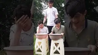 Челлендж окуни своего брата в воду!!!🧑 