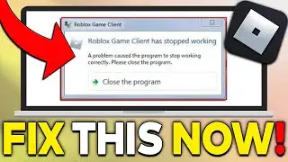 How To Fix Roblox Game Client Has Stopped Working Windows 7 (NEW METHOD!)