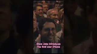 Steve Jobs introducing the first iPhone 2G in 2007 #apple #iphone #explore