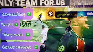 FIFA MOBILE 22 CONCEPT MODE  …….. commentary drafts masters campaigns and gameplay