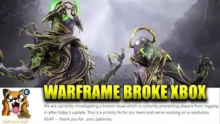 Warframe Broke Xbox! Players Can't Play Warframe Wisp Prime Today!