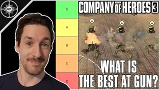 THE BEST AT UNIT IS... | Company of Heroes 3 Tierlist Meta Report