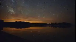 DruX - A Falling Star (Nightsky Timelapse)