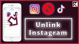 How To Disconnect Instagram Account From TikTok | Unlink Instagram