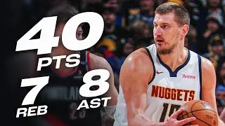 Nikola Jokić Is UNSTOPPABLE - 40 Points (68 FG%)! | February 10, 2025