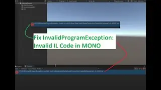 Unity InvalidProgramException Invalid IL code in Mono.Data.Sqlite.SqliteConnection Solution in Unity