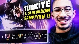 TÜRKİYE 1. Sİ OLDUĞUM ŞAMPİYON !! * QUINN *