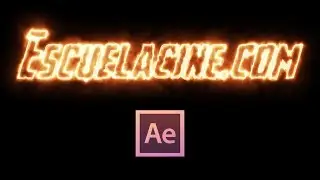 After Effects Tutorial  Texto con  Plugin Saber