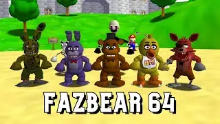Super Mario 64 PC Port - Character Select: Fazbear 64​ v0.4 (SM64Coop DX).
