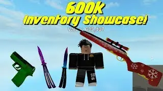 600k Value Inventory Showcase! (Rare Skins In Counter Blox!)