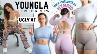 THESE WERE UGLY AF... NEW YOUNGLA SPEED REVIEW! | ACTIVEWEAR TRY ON HAUL REVIEW!