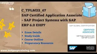 How to prepare for SAP Certified Application Associate – SAP Project Systems with SAP ERP 6.0 EHP7?