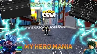 [NEW] ROBLOX My Hero Mania Script GUI | Auto Farm & Inf Spins | Auto Quest & More | *PASTEBIN 2022*