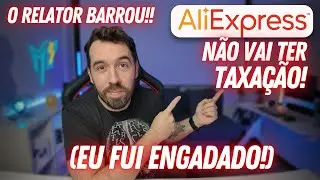 ENFIM UMA BOA NOTÍCIA - BARRARAM O JABUTI DA TAXAÇÃO NO ALIEXPRESS, SHEIN E SHOPEE