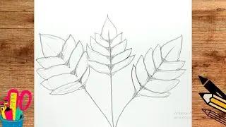 Drawing Fall Leaves Step By Step