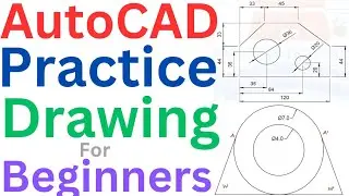 AutoCAD Drawing For Beginners in Hindi || AutoCAD 2D Drawing Tutorial with dimensions