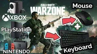 WARZONE on a CONSOLE with Keyboard & Mouse