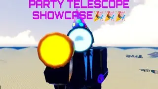 PARTY TELESCOPE SHOWCASE 🎉 (super box siege defense)