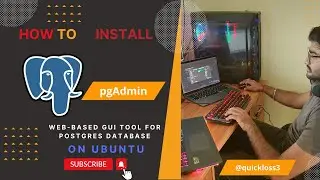 How to install pgAdmin (web-based GUI tool for Postgres database) on Ubuntu