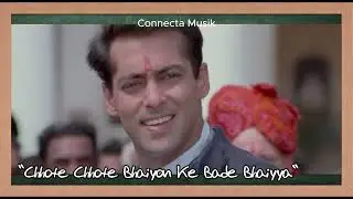 Chhote Chhote Bhaiyon Ke Bade Bhaiyya - Hum Saath Saath Hain - Bollywood Wedding Song