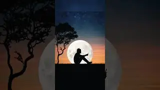 moon 🌝 Creative Photo editing tutorial / #picsart  #photography #shortvideo