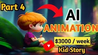 How to make Full Animated Stories with Chatgpt|| AI Animation||Earn with Ai