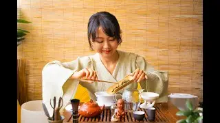 Chinese Tea Ceremony (Gongfu tea) ASMR Tea Meditation