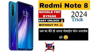 Redmi note 8 frp bypass | Redmi note 8 frp without pc