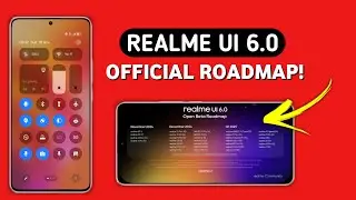 Realme Ui 6.0 Android 15 Update : Official Roadmap 🔥