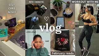 VLOG: WORKOUTS W/ ME, FEB'S SPICY READS, WHAT HAPPENED WITH ALPHALETE, NEW CAMERA