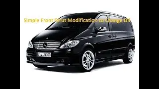 W639 Mercedes Vito Viano Front Strut Oil Change Modification Shock Absorber