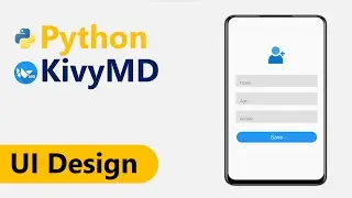 How to create Simple GUI in Python using KivyMD