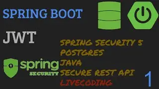 Spring Boot JWT. Проект полностью. Реализуем регистрацию и авторизацию. Livecoding SaaS. #1