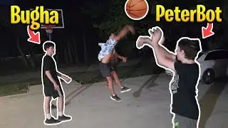 PeterBot VS Bugha in  BASKETALL (Highlights w/ Bucke)