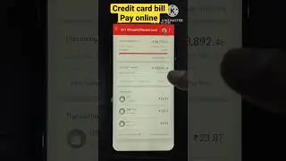 Pay Kotak Credit Card Bill Online #shorts Kotak 811 mobile app #creditcardbillpayment