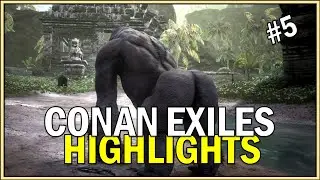 Finding a Forgotten City full of Thicc Gorillas in Conan Exiles