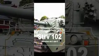 Centurion tank mk 3/5. Strv 102, the halfway point between Strv 81 and Strv 104.