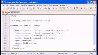 XML PART 15 PHP and SimpleXML