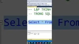 Học lập trình sql server