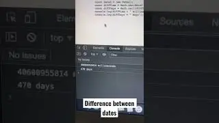 Calculate the difference between two different dates using Javascript? | Javascript Interview.