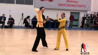 ЧР по хастлу-2013. Хастл-абсолют.Катунин Павел-Рагимова Ольга. Слоу.
