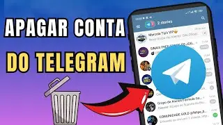 REVELEI!! COMO EXCLUIR CONTA DO TELEGRAM PELO CELULAR