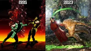 Reptile "Reptilian Dash" Evolution - Mortal Kombat 2-12 (1993-2023) 4K