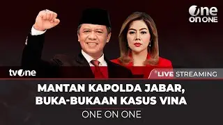 [LIVE] One on One Bersama Irjen Pol. (Purn) Anton Charliyan (Eks Kapolda Jabar)  | tvOne