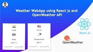 Weather Web App using React JS and OpenWeather API